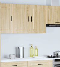 Küchen-Hängeschrank Porto Sonoma-Eiche Holzwerkstoff