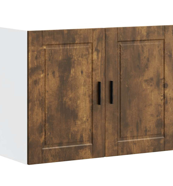 Küchen-Hängeschrank Porto Räuchereiche Holzwerkstoff
