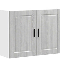 Küchen-Hängeschrank Porto Grau Sonoma Holzwerkstoff