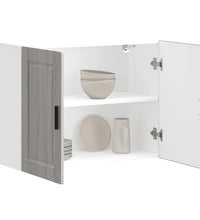 Küchen-Hängeschrank Porto Grau Sonoma Holzwerkstoff