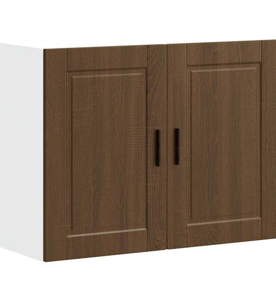 Küchen-Hängeschrank Porto Braun Eichen-Optik Holzwerkstoff