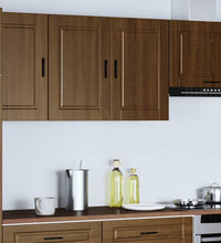 Küchen-Hängeschrank Porto Braun Eichen-Optik Holzwerkstoff