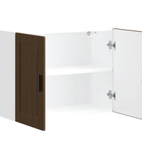 Küchen-Hängeschrank Porto Braun Eichen-Optik Holzwerkstoff