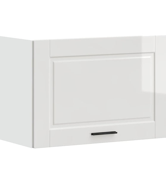 Küchen-Hängeschrank Porto Hochglanz-Weiß Holzwerkstoff