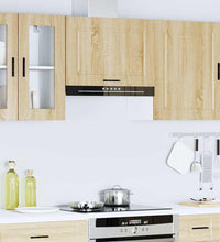 Küchen-Hängeschrank Porto Sonoma-Eiche Holzwerkstoff