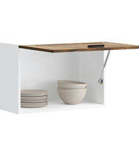 Küchen-Hängeschrank Porto Räuchereiche Holzwerkstoff
