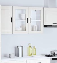 Küchen-Hängeschrank mit Glastür Porto Weiß