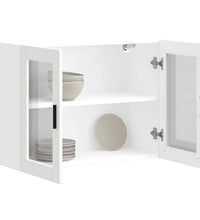 Küchen-Hängeschrank mit Glastür Porto Weiß