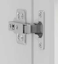 Küchen-Hängeschrank mit Glastür Porto Hochglanz-Weiß