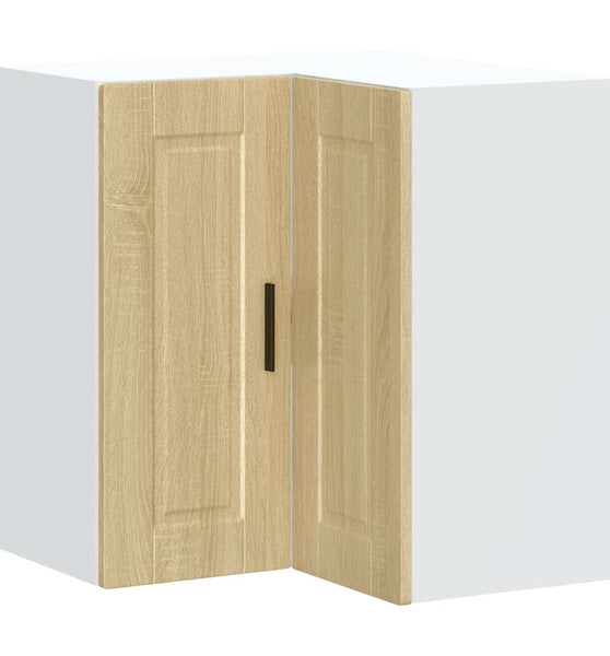 Küchen-Eckhängeschrank Porto Sonoma-Eiche Holzwerkstoff