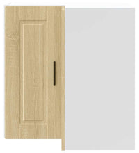 Küchen-Eckhängeschrank Porto Sonoma-Eiche Holzwerkstoff