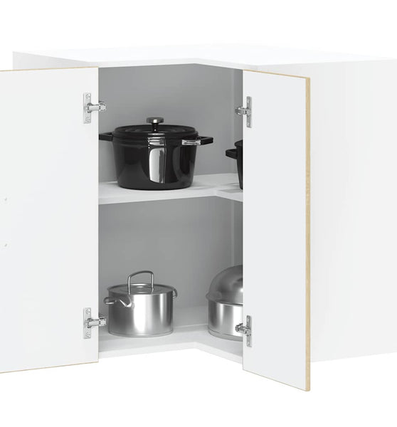 Küchen-Eckhängeschrank Porto Sonoma-Eiche Holzwerkstoff