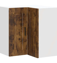 Küchen-Eckhängeschrank Porto Räuchereiche Holzwerkstoff