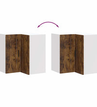 Küchen-Eckhängeschrank Porto Räuchereiche Holzwerkstoff