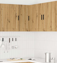 Küchen-Eckhängeschrank Porto Artisan-Eiche Holzwerkstoff