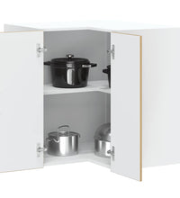 Küchen-Eckhängeschrank Porto Artisan-Eiche Holzwerkstoff