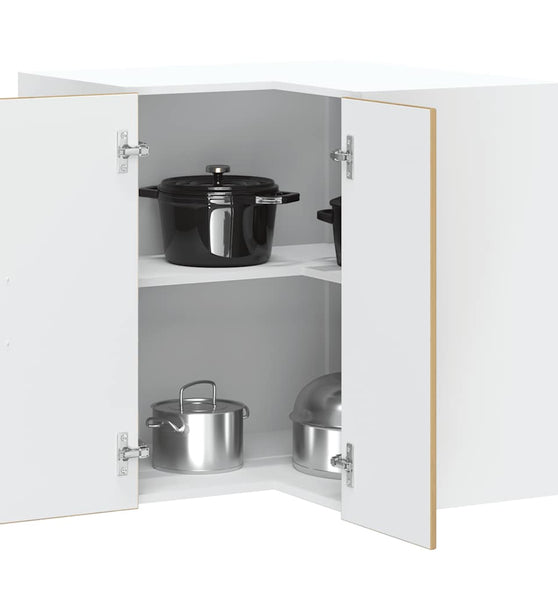 Küchen-Eckhängeschrank Porto Artisan-Eiche Holzwerkstoff
