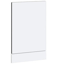 Geschirrspülerblende Porto Schwarz 45x1,5x67 cm Holzwerkstoff