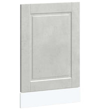 Geschirrspülerblende Porto Betongrau 45x1,5x67 cm Holzwerkstoff
