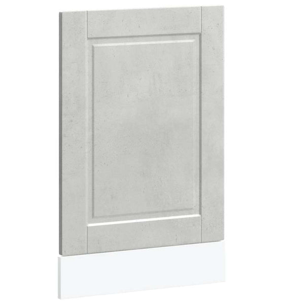 Geschirrspülerblende Porto Betongrau 45x1,5x67 cm Holzwerkstoff
