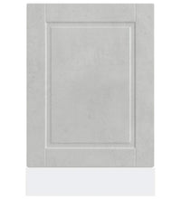 Geschirrspülerblende Porto Betongrau 45x1,5x67 cm Holzwerkstoff