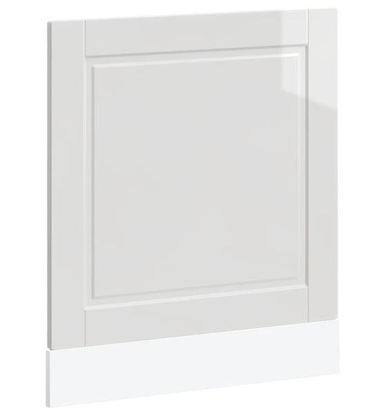 Geschirrspülerblende Porto Hochglanz-Weiß 60x1,5x67 cm