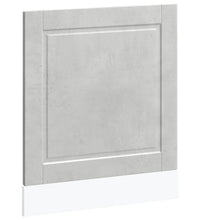 Geschirrspülerblende Porto Betongrau 60x1,5x67 cm Holzwerkstoff