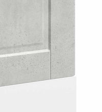 Geschirrspülerblende Porto Betongrau 60x1,5x67 cm Holzwerkstoff