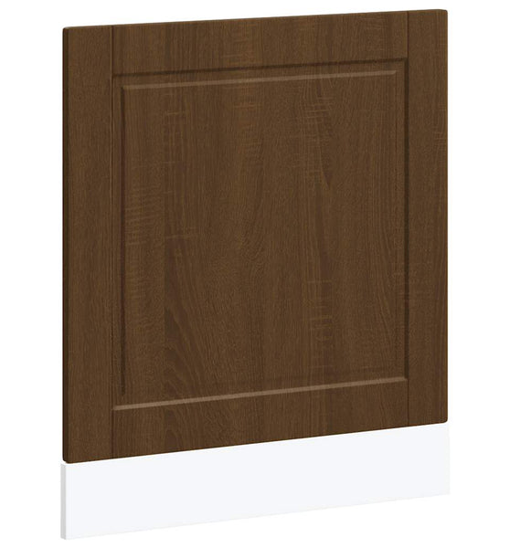 Geschirrspülerblende Porto Braun Eichen-Optik 60x1,5x67 cm
