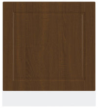 Geschirrspülerblende Porto Braun Eichen-Optik 60x1,5x67 cm