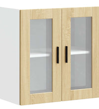 Küchen-Hängeschrank mit Glastür Porto Sonoma-Eiche