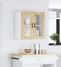 Küchen-Hängeschrank mit Glastür Porto Sonoma-Eiche