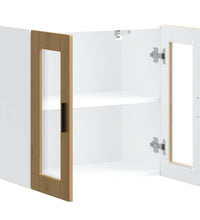Küchen-Hängeschrank mit Glastür Porto Artisan-Eiche