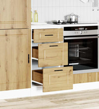 Küchenunterschrank Porto Artisan-Eiche Holzwerkstoff