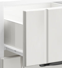 Küchen-Unterschrank Lucca Hochglanz-Weiß Holzwerkstoff