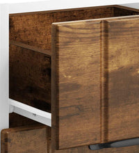 Küchen-Unterschrank Lucca Räuchereiche Holzwerkstoff