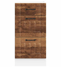Küchen-Unterschrank Lucca Altholz-Optik Holzwerkstoff