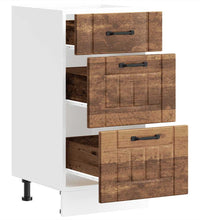 Küchen-Unterschrank Lucca Altholz-Optik Holzwerkstoff