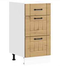 Küchen-Unterschrank Lucca Artisan-Eiche Holzwerkstoff