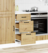 Küchen-Unterschrank Lucca Artisan-Eiche Holzwerkstoff
