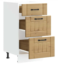 Küchen-Unterschrank Lucca Artisan-Eiche Holzwerkstoff
