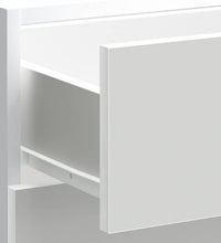 Küchenunterschrank Weiß Holzwerkstoff