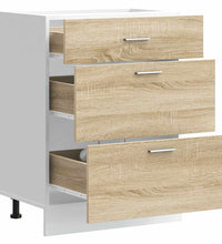 Küchenunterschrank Sonoma-Eiche Holzwerkstoff