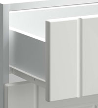 Küchen-Unterschrank Lucca Weiß Holzwerkstoff