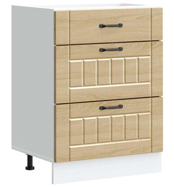 Küchen-Unterschrank Lucca Sonoma-Eiche Holzwerkstoff