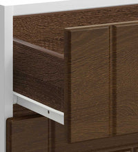 Küchen-Unterschrank Lucca Braun Eichen-Optik Holzwerkstoff