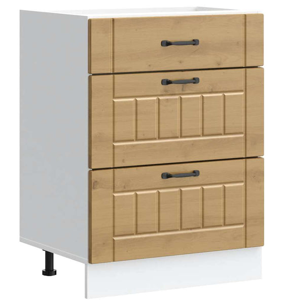 Küchen-Unterschrank Lucca Artisan-Eiche Holzwerkstoff