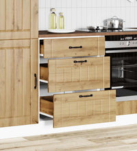Küchen-Unterschrank Lucca Artisan-Eiche Holzwerkstoff