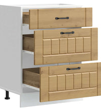Küchen-Unterschrank Lucca Artisan-Eiche Holzwerkstoff