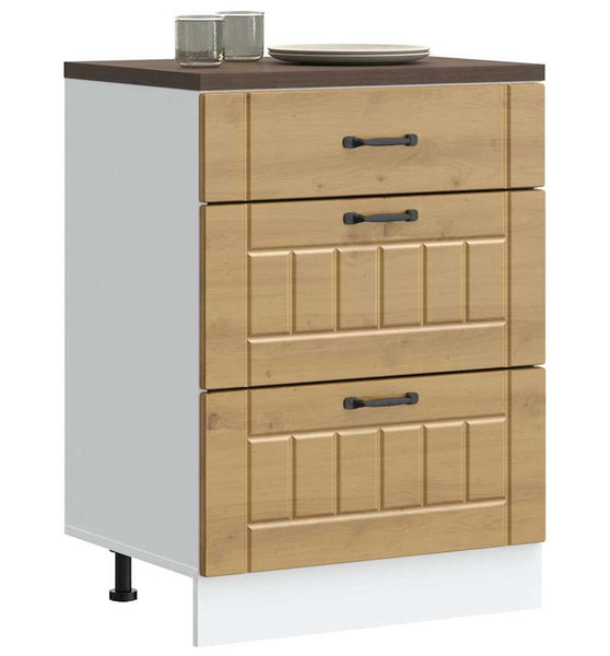 Küchen-Unterschrank Lucca Artisan-Eiche Holzwerkstoff